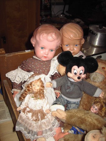 Schildkröten-puppen,VP 180,- und 120,-